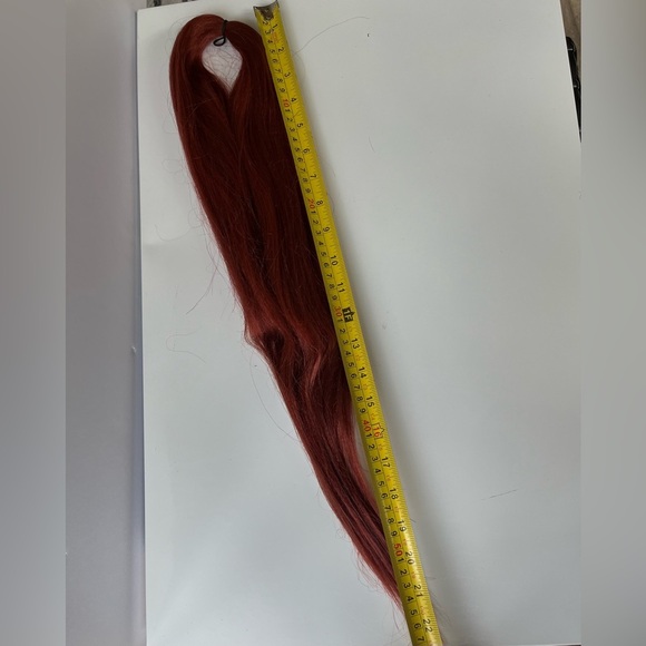NEW 22" Ginger Red Hair Extensions Synthetic hair - 8 packs - Picture 7 of 7